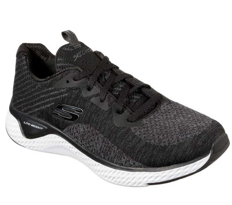 Skechers Dam Svarta/Vita Sneakers - Solar Fuse - Brisk Escape - Sverige (TBDZU-0543)